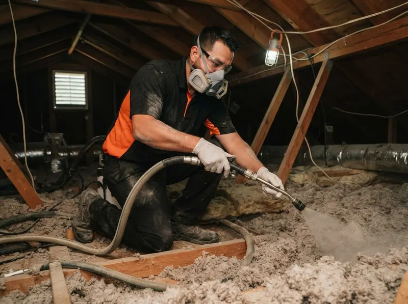 Attic Insulation Sanitization and Decontamination in Riverside, CA